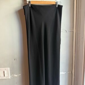 Ann Demeulemeester Black Wool Skirt